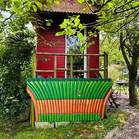 Сasa de vacaciones Roulotte La Belle étoile Condé-sur-Seulles
